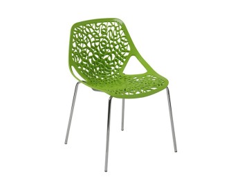 Eurostyle Lovie Side Chair Green