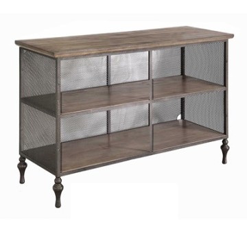 Crestview Metal & Wood Console